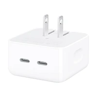 Adaptador De Corriente Apple MNWM3AM/A 35 W Dual USB-C Compacto