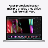 MacBook Pro 14" MKGR3E/A Chip M1 Pro CPU8 GPU14 16GB 512GB Plata