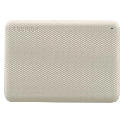 Disco Duro Toshiba Portatil Canvio 1TB Blanco