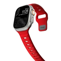 Correa Nomad Sport Apple Watch 44-45mm 49mm Ultra Rojo