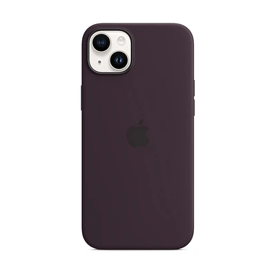 Funda Apple iPhone 14 Plus MagSafe Silicon Morado Intenso