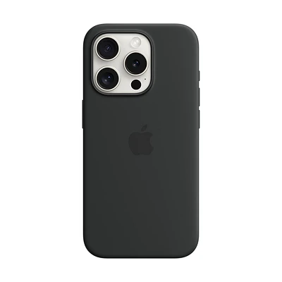 Funda Apple iPhone 15 Pro MagSafe Silicon  Negro