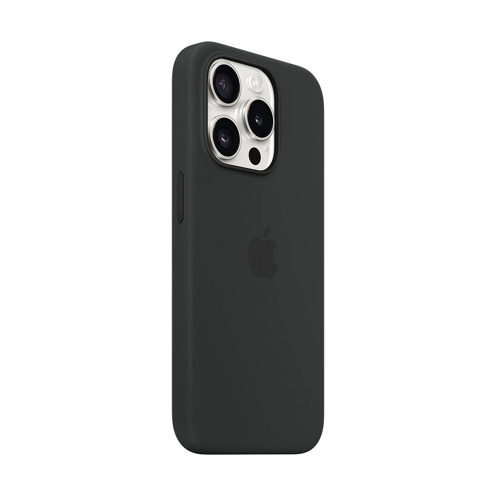 Funda Apple iPhone 15 Pro MagSafe Silicon  Negro