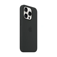 Funda Apple iPhone 15 Pro Max MagSafe Silicon Negro