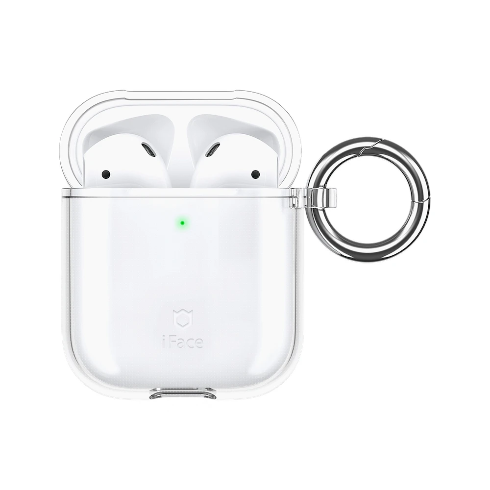 Funda Hamee iFace Look Para AirPods 1ra y 2da Generación Transparente