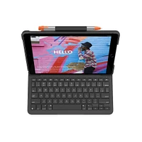 Funda con Teclado Logitech 920-009473 iPad 7-8-9 10.2" Slim Gris