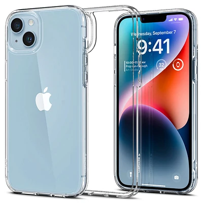 Funda Spigen Crystal Hybrid iPhone 14 Transparente