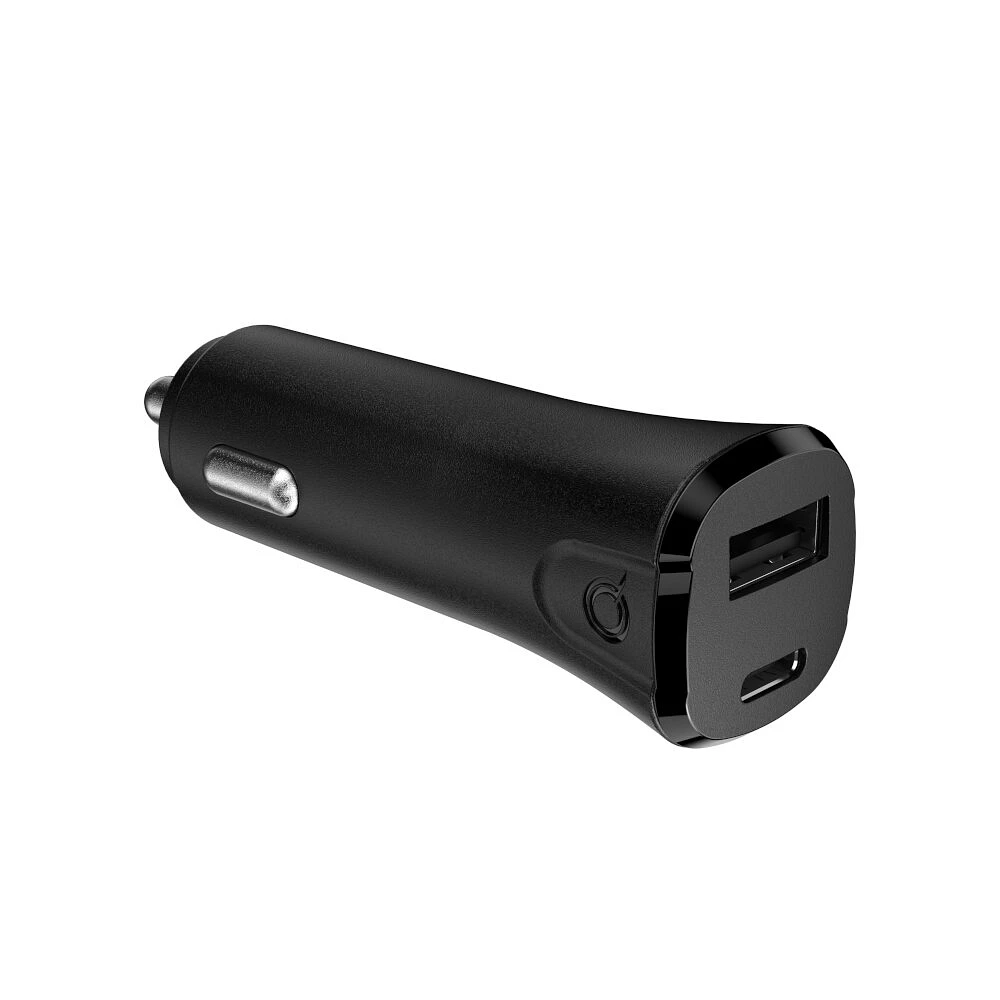 Cargador Quikcell QCVPA2002 De Auto USB 12 W + USB-C PD 20 W Negro