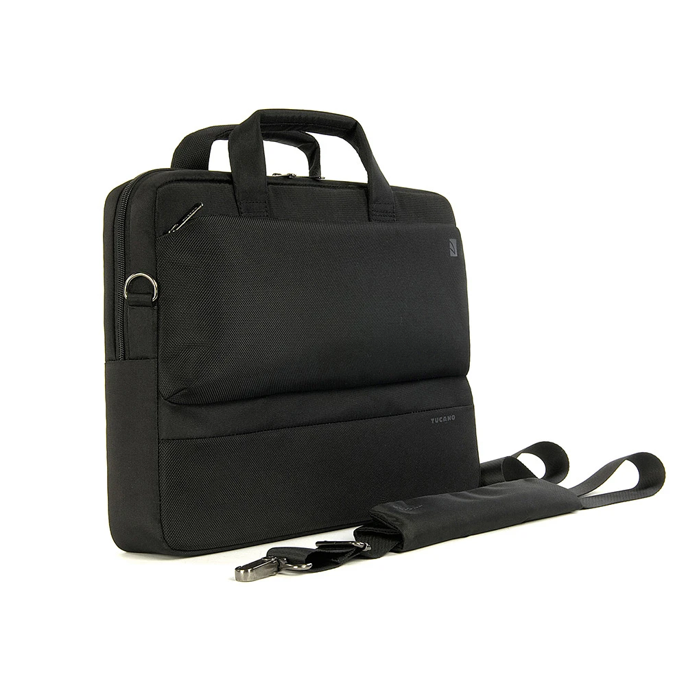 Messenger Tucano Dritta 14" Negro