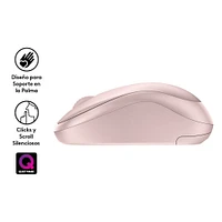 Mouse Logitech M240 Inalámbrico Silencioso Rosa