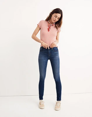 Tall 10" High-Rise Skinny Jeans Danny Wash: TENCEL™ Denim Edition | Madewell