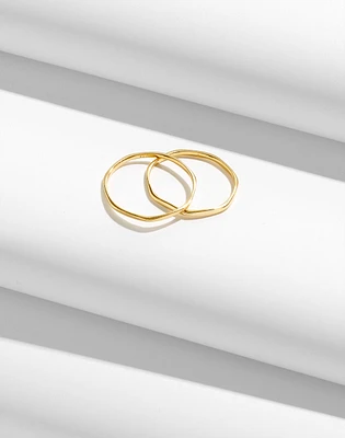 Demi-Fine Skinny Ring Set | Madewell