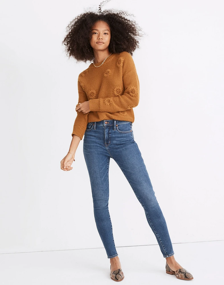 Petite 10" High-Rise Skinny Jeans in Wendover Wash: TENCEL™ Denim Edition | Madewell