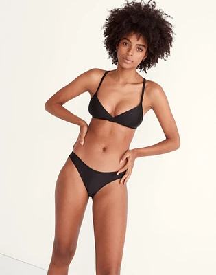 Madewell Second Wave Curved-Waist Bikini Bottom |