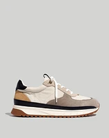 Kickoff Trainer Sneakers in (Re)sourced Canvas and Suede | Madewell
