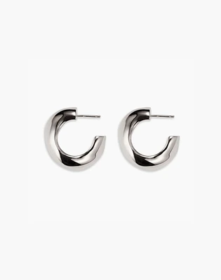 AGMES Medium Celia Hoops | Madewell