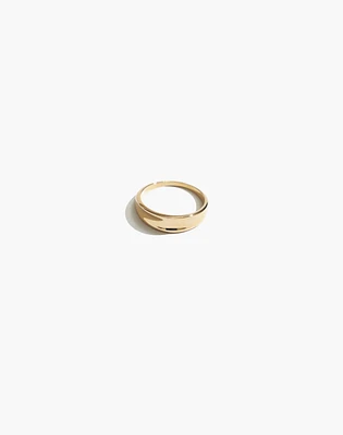 Maslo Jewelry Crescent Ring Gold | Madewell