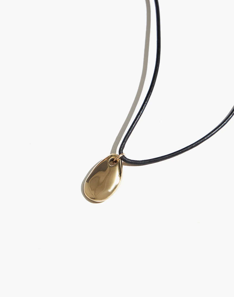 Maslo Jewerly Small Pebble Pendant Necklace | Madewell