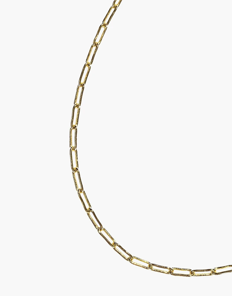 Iris 1956 Jewelry Gold Filled Petite Paperclip Chain | Madewell