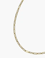 Iris 1956 Jewelry Gold Filled Petite Paperclip Chain | Madewell