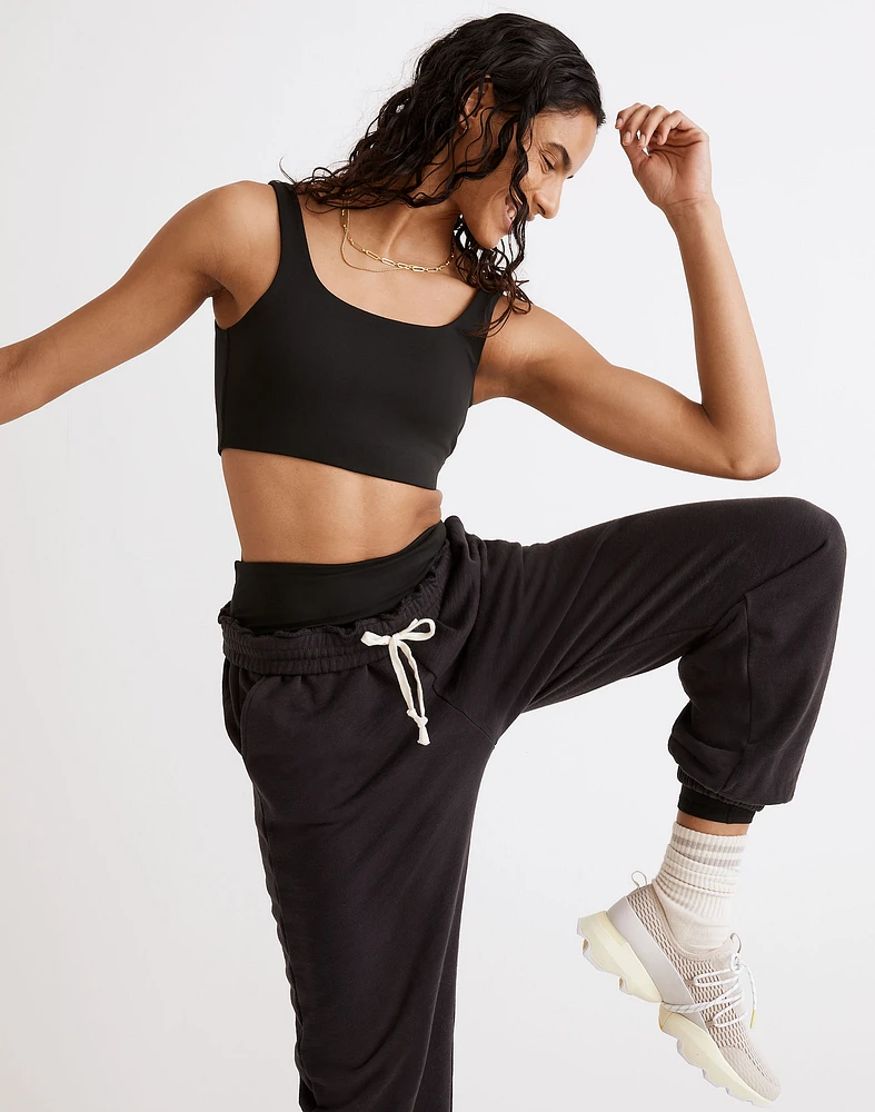 Flex Square-Neck Sports Bra | Madewell