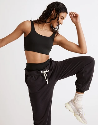 Flex Square-Neck Sports Bra | Madewell
