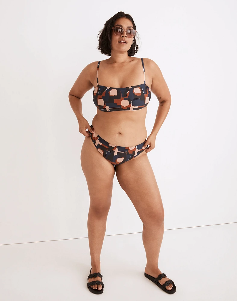 Madewell Second Wave Classic Cheeky Bikini Bottom Color Collage |