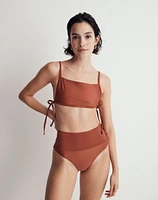Madewell Second Wave Side-Tie Bikini Top |