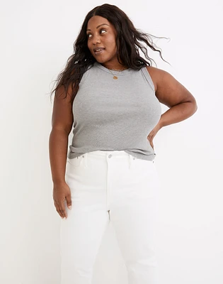 Plus Heathered Rib Tank Top | Madewell