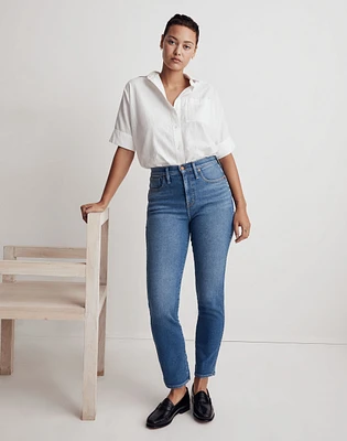 Tall Curvy Stovepipe Jeans in Leaside Wash | Madewell