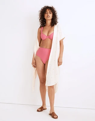 Solid & Striped® Jacquard Reagan Bikini Bottom | Madewell