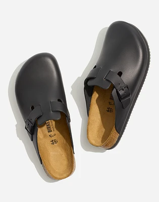 Birkenstock® Boston Grip Leather Clogs | Madewell