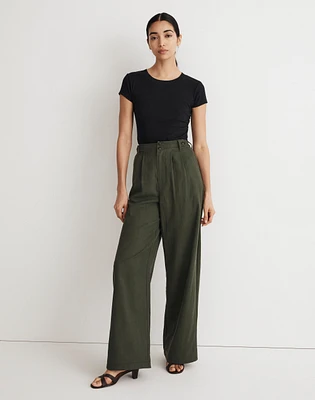 The Petite Harlow Wide-Leg Pant | Madewell