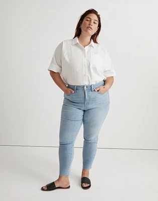 Plus 10" High-Rise Skinny Crop Jeans in Charlemont Wash | Madewell