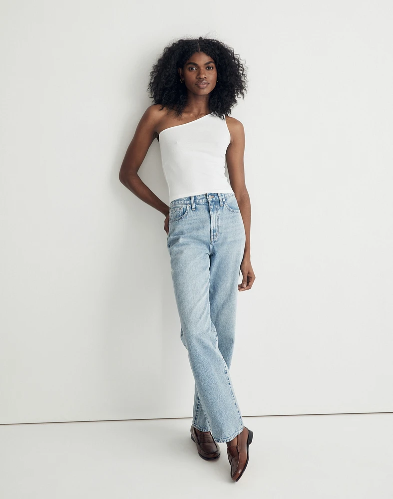 Supima® Rib One-Shoulder Tank | Madewell