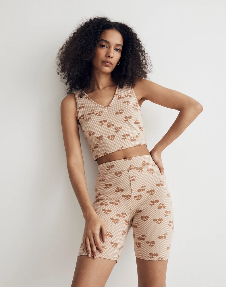 Bike Shorts in Geo Daisy | Madewell
