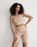 Bike Shorts in Geo Daisy | Madewell