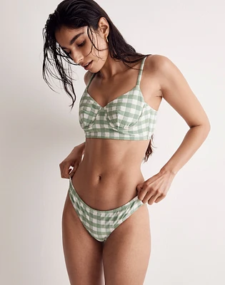 Classic Contrast Bikini Bottom | Madewell