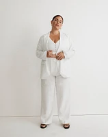 The Plus Larsen Blazer in 100% Linen | Madewell