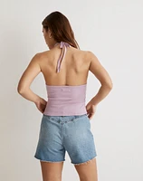 Supima® Rib Halter Tank Top | Madewell