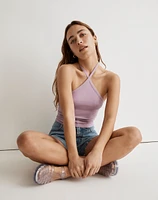 Supima® Rib Halter Tank Top | Madewell