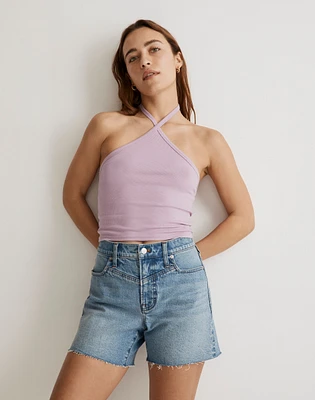 Supima® Rib Halter Tank Top | Madewell