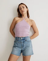 Supima® Rib Halter Tank Top | Madewell