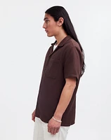 Easy Short-Sleeve Shirt Woven Checkerboard | Madewell