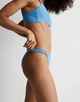 Mid-Rise Scrunchy Bikini Bottoms | Madewell