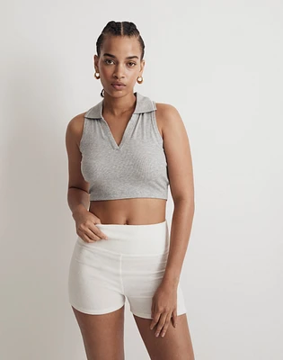 Polo Crop Tank Top | Madewell