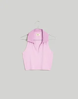 Polo Crop Tank Top | Madewell