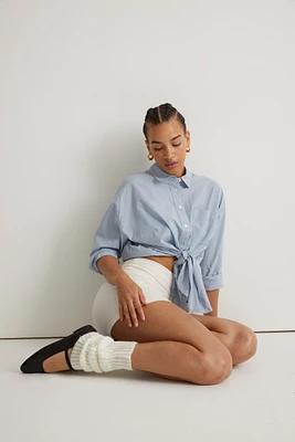 Towel Terry Biker Shorts | Madewell