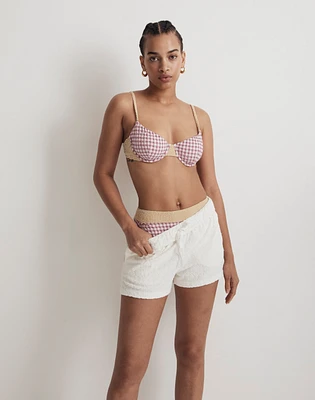 Terry Jacquard Drawstring Sweatshorts | Madewell