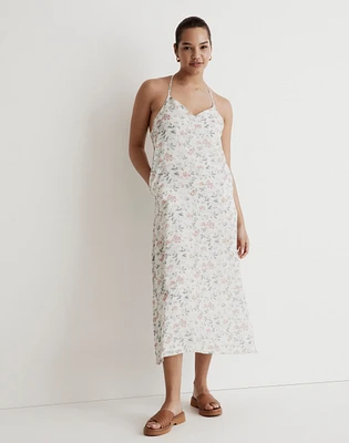 Madewell x Reistor Floral Slip Maxi Dress | Madewell